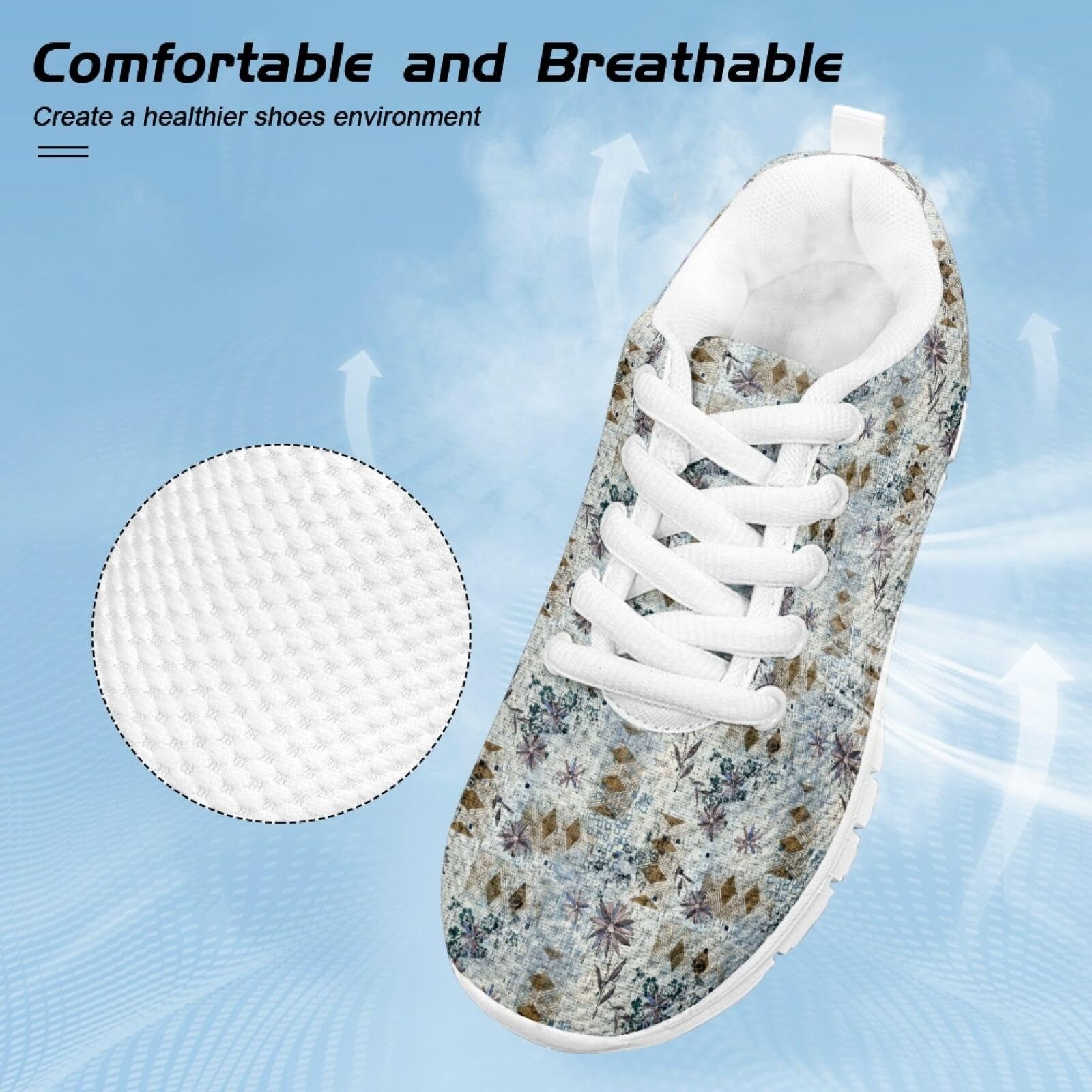 School Sneakers Kids Shoes Girls Long-Distance Activities Outdoor Lace Up Sneakers Running Shoes for Girls