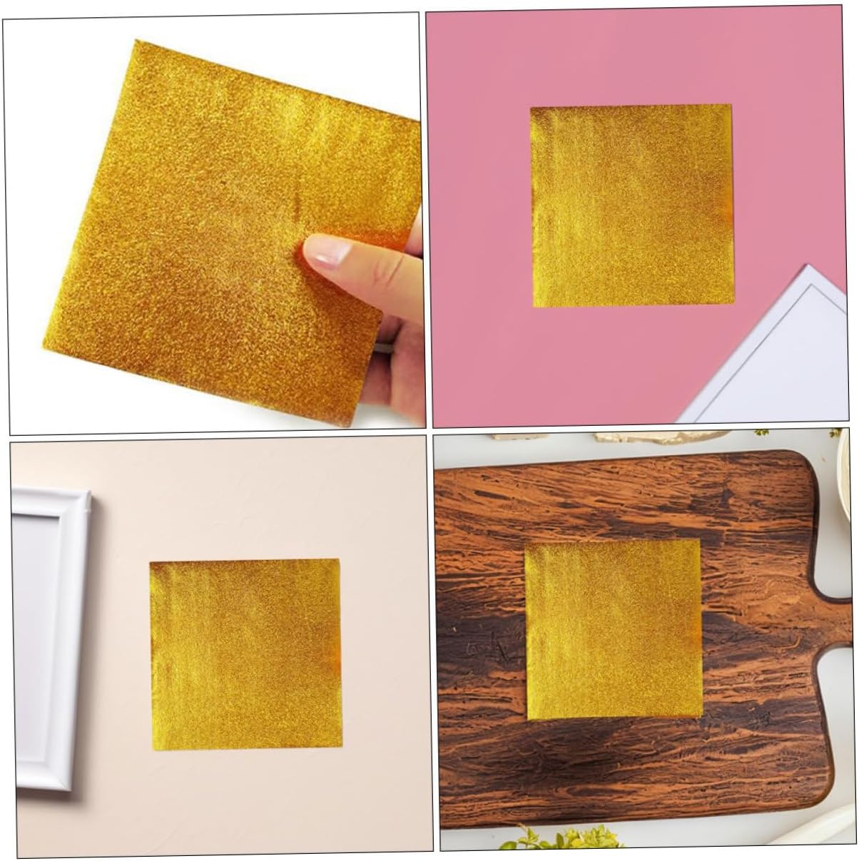 ULTECHNOVO 600pcs Chic Versatile Aluminum Foil Wrapping for Homemade Chocolates for Parties Celebrations Diy Confections