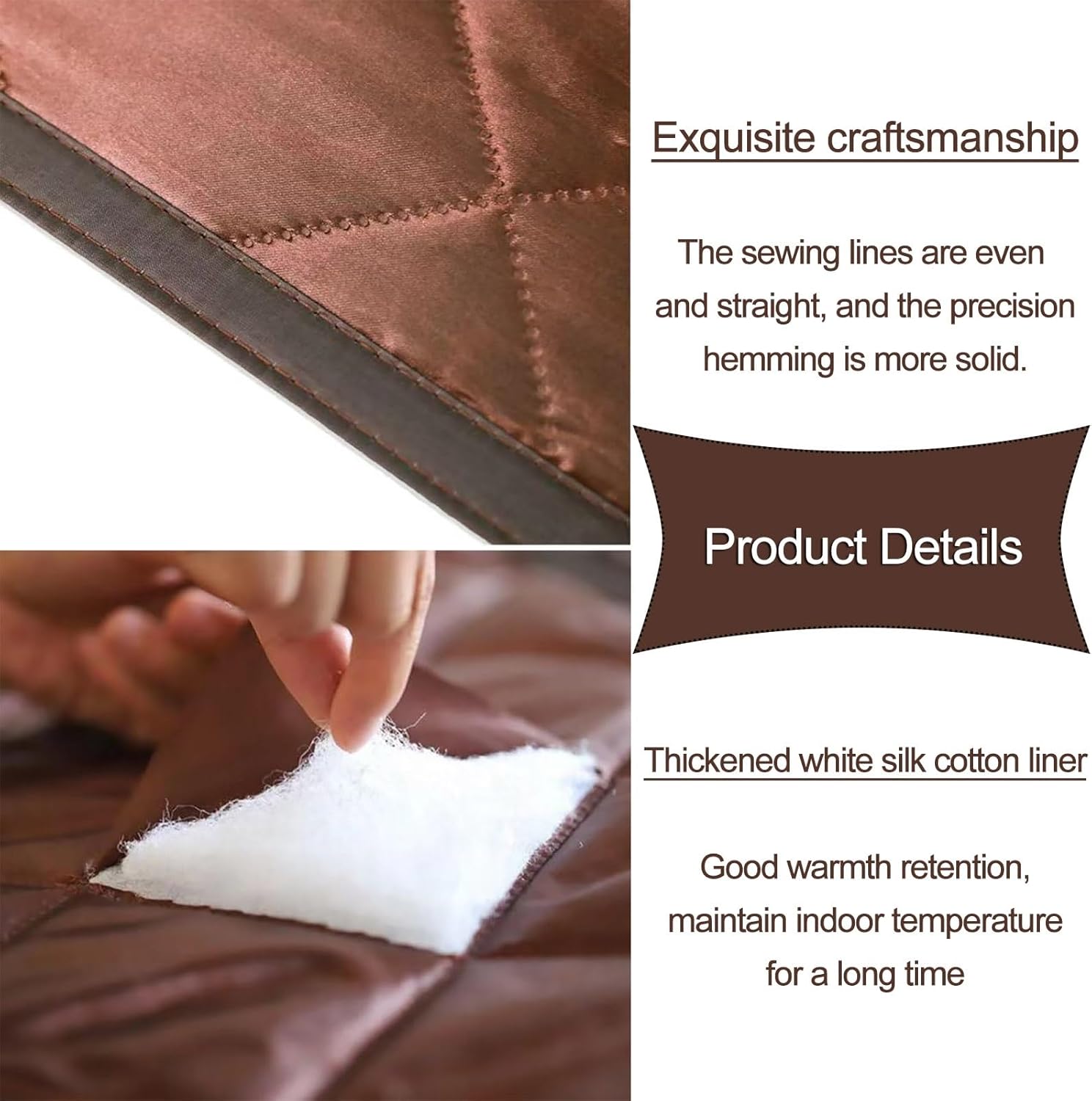 Magnetic Insulated Door Curtain for Kitchen & Bedroom, Thermal Barrier for Air Conditioner Rooms, 150x240cm (59.1x94.5in) - Energy Saving & Heat Reflective