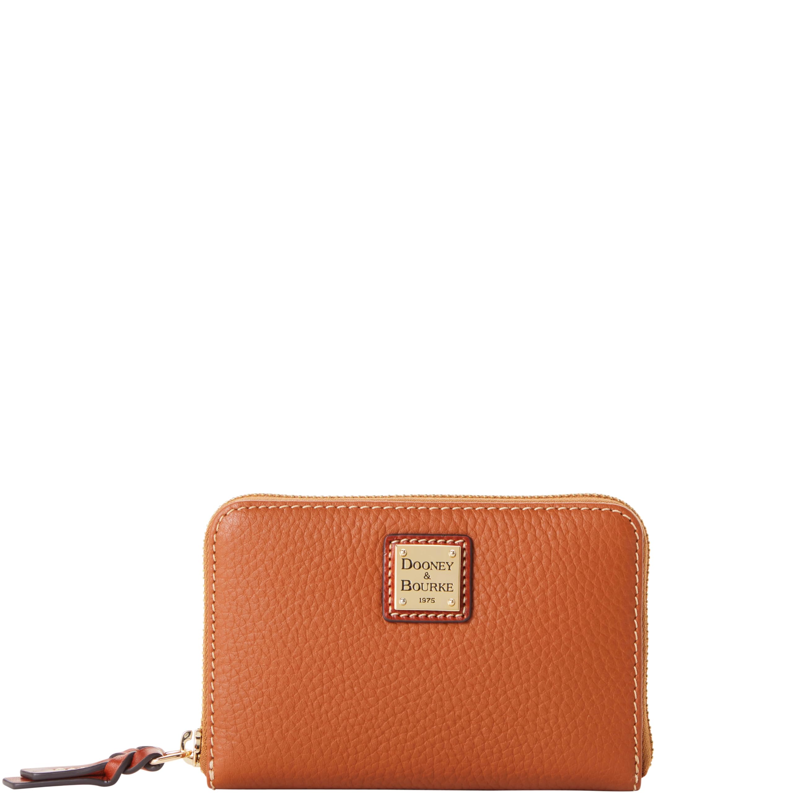 Dooney & Bourke Pebble Grain Medium Zip Around Wallet