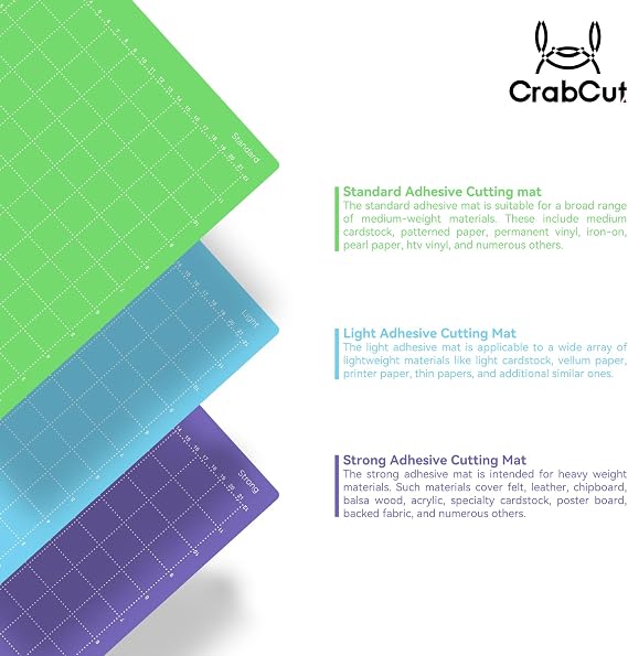 4 Purple StrongGrip 8.5x12 Inch Dot Design Cutting Mats for Cricut Joy Xtra