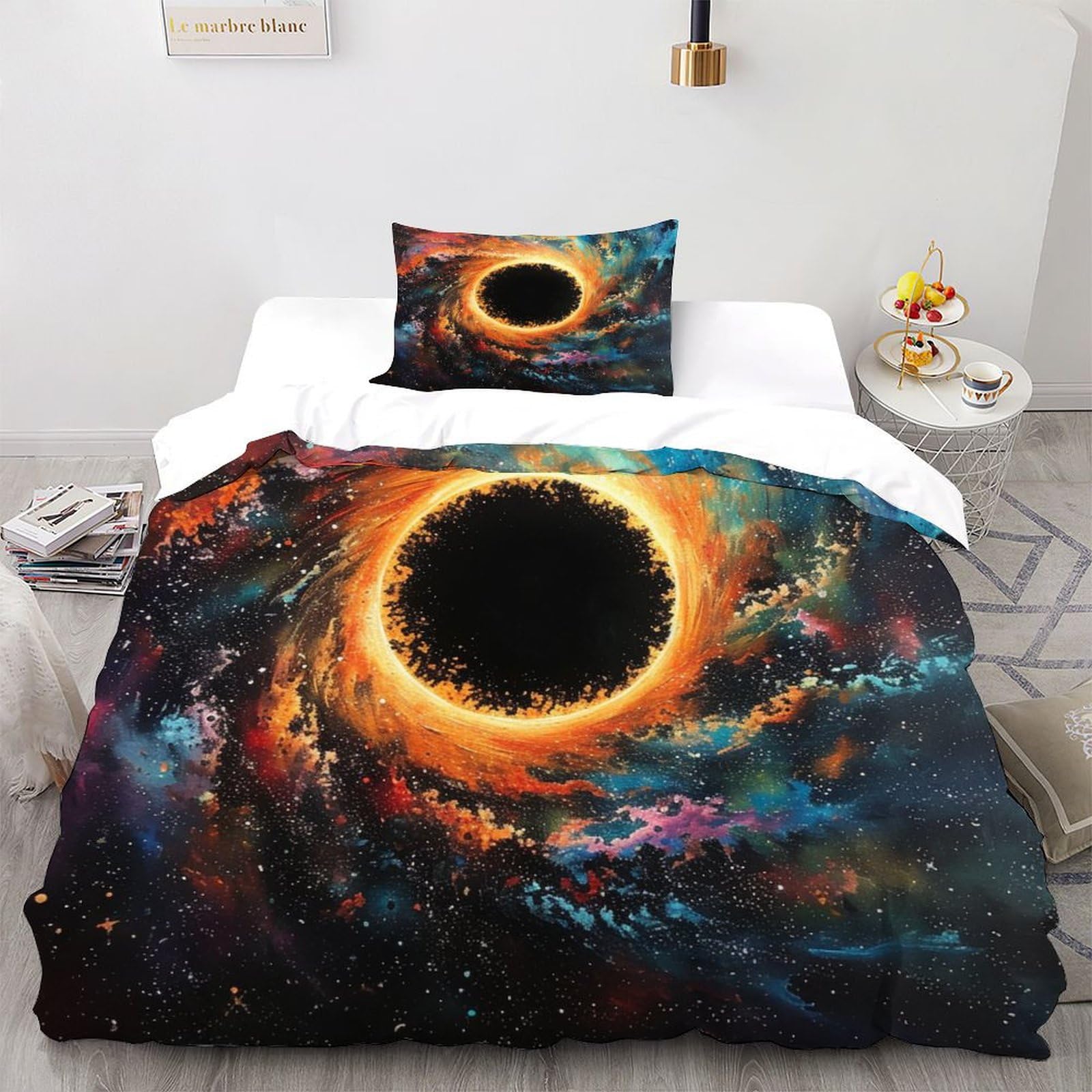 Ensemble de literie cosmic sky pour décorer une chambre ado ou adulte