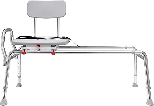 EagleHealth - Banco de baño deslizante giratorio (XLng) 77692