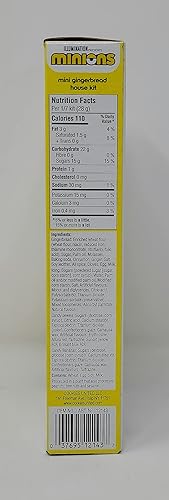 Miniatura 3 de Minions Mini kit de casa de pan de jengibre, todo incluido es la actividad navideña perfecta