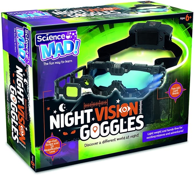 Science MAD! Night Vision Goggles for Kids