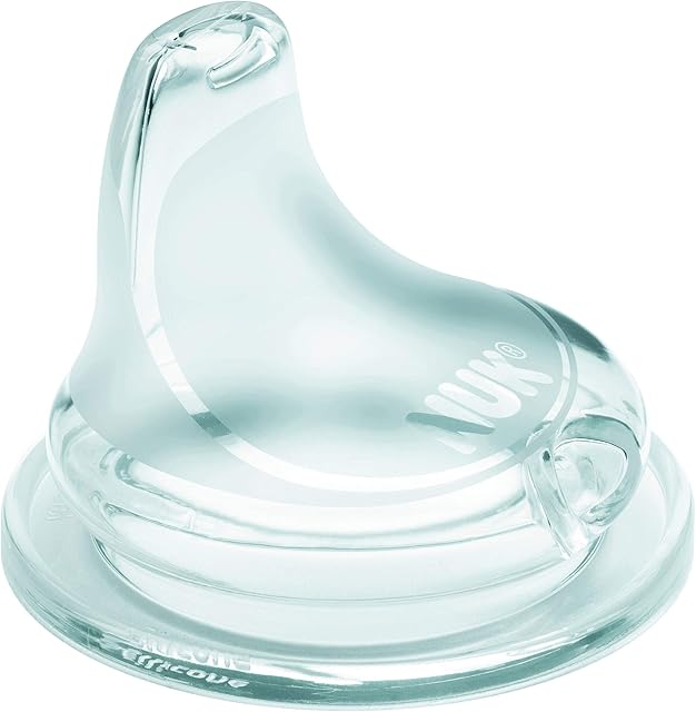 NUK First Choice Learner Cup Silicone Replacement Non-Spill Spout 6mths+ (Pack of 1)