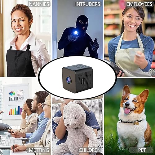 Miniatura 5 de Cámara de seguridad inalámbrica de 1080P mejorada 2025 para interiores, cámara doméstica para mascotasbebé, adecuada para oficinas en casa,