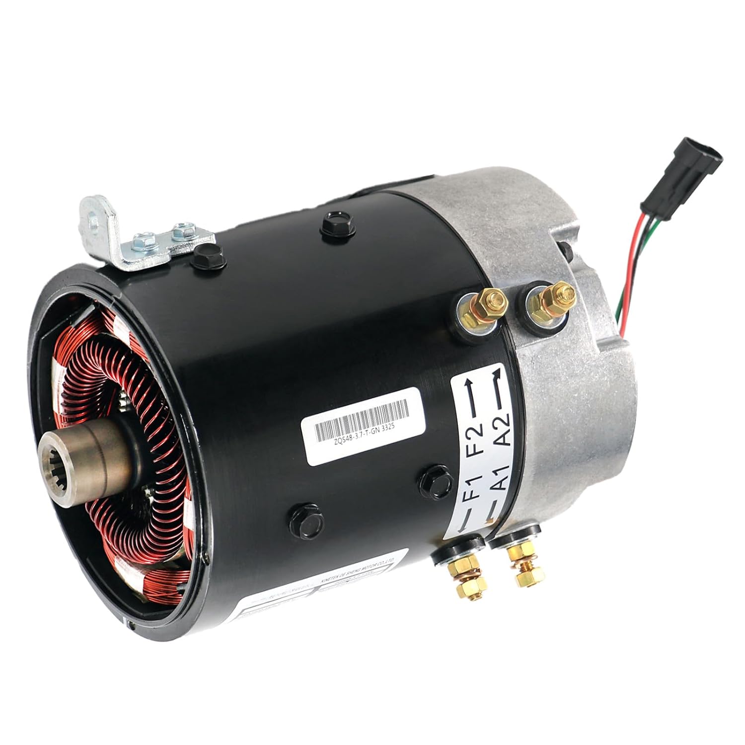 New 48V 3.7KW DC Excited Motor 103572501 102240102 for Club Car XP-2067-S ZQS48-3.7-T-GN