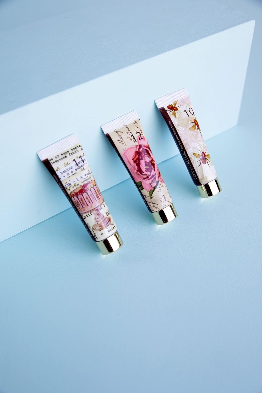 TOKYOMILK Hydrating Handcreme Bundle, 2.3 oz 65g & .5 oz 14g, Alluring Luxury Moisturizing Travel Sized Hand Cream, Lotion for Women & Men for Soft Skin, Everyday Purse Essentials