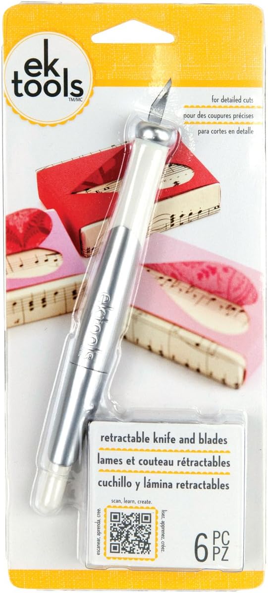 EK Successtools Retractable Knife and Blades, New Package