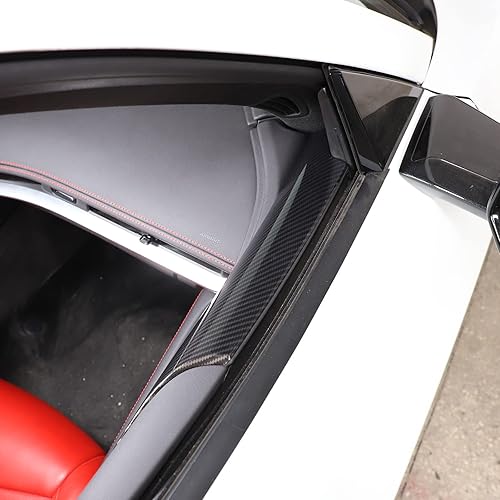 Vista 154 de CHEAYAR Cubierta decorativa para panel de interruptor de elevación de ventana, compatible con Chevrolet Corvette C8 2020-2023