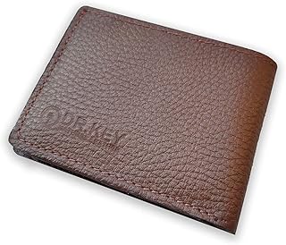 Black Leather For Men - Flap Wallets-2045-grbrown