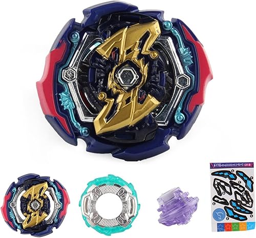 Miniatura 4 de Bays Battling Tops Burst Starter GT B-142 Judgement Joker .00T.Tr B-184 Launcher LR Left Right Spin DB Layer System B-11 Bey Launcher Grip Booster