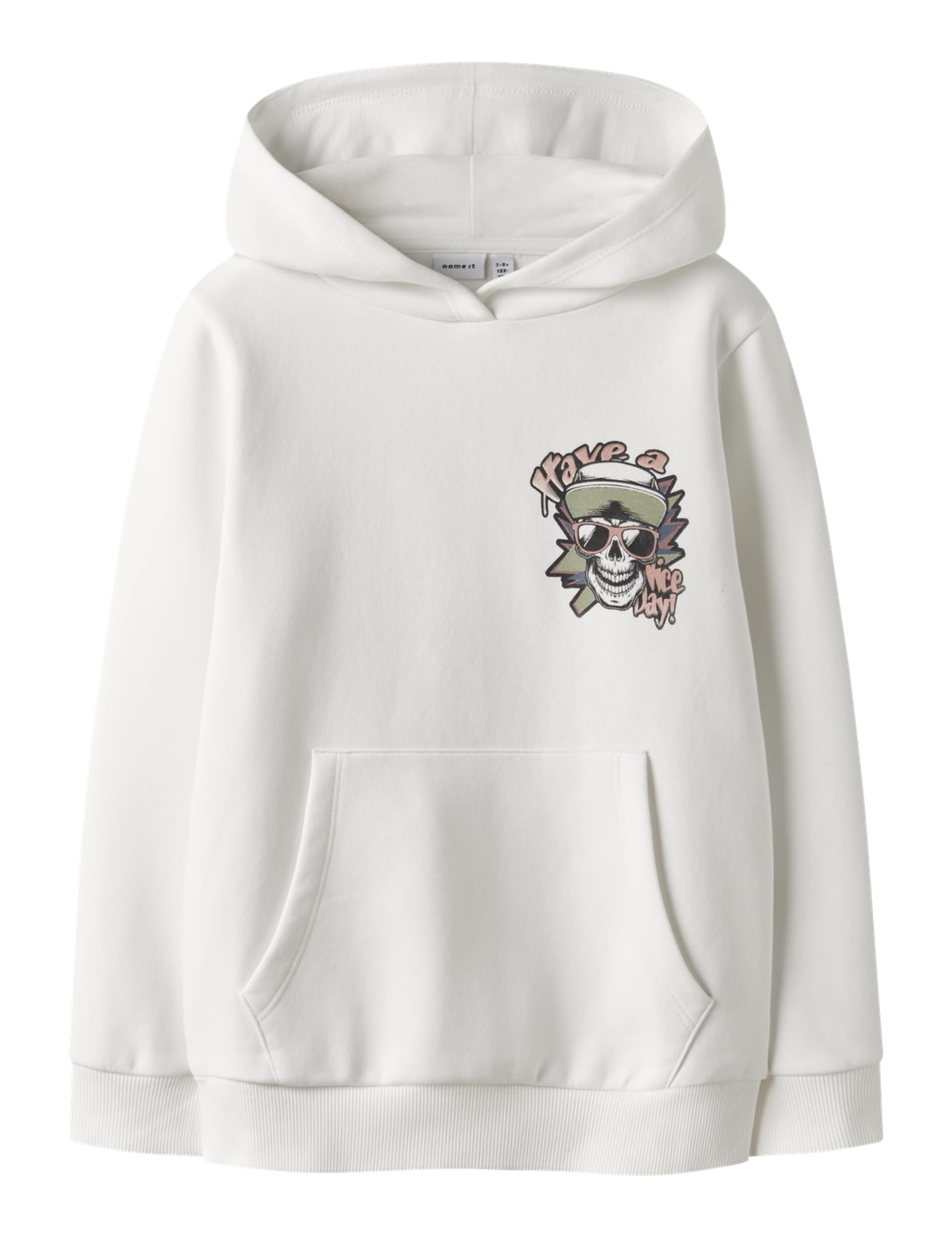 NAME IT Jungen Nkmbastian Ls SWE Wh Bru Box Ps Noos