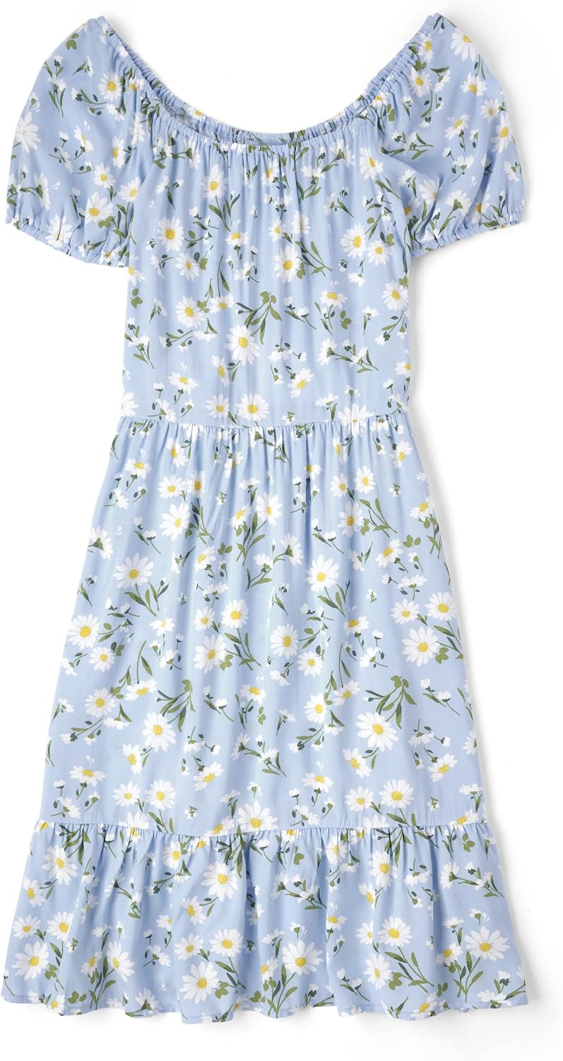 The Children's Place Women's Short Sleeve Holiday Dress