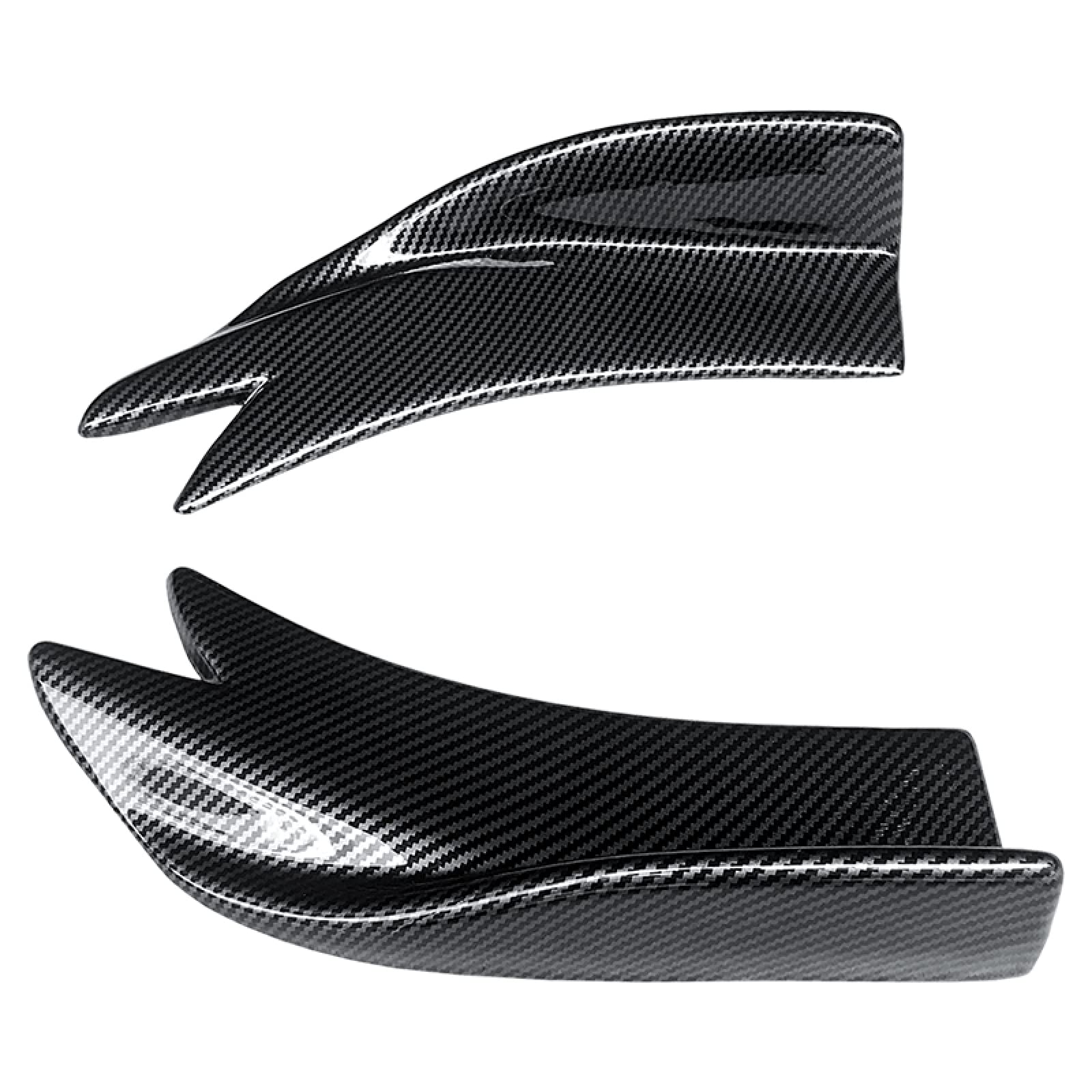 pour Audi A3 2008-2022, Pare-Chocs arrière de Voiture Spoiler Wrap Protector Garniture Accessoires Bande décorative ABS Kit