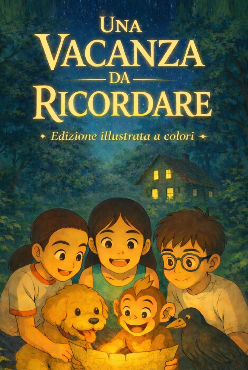 UNA VACANZA DA RICORDARE: Un’avventura tra misteri, amicizia e coraggio, arricchita da numerose illustrazioni a colori