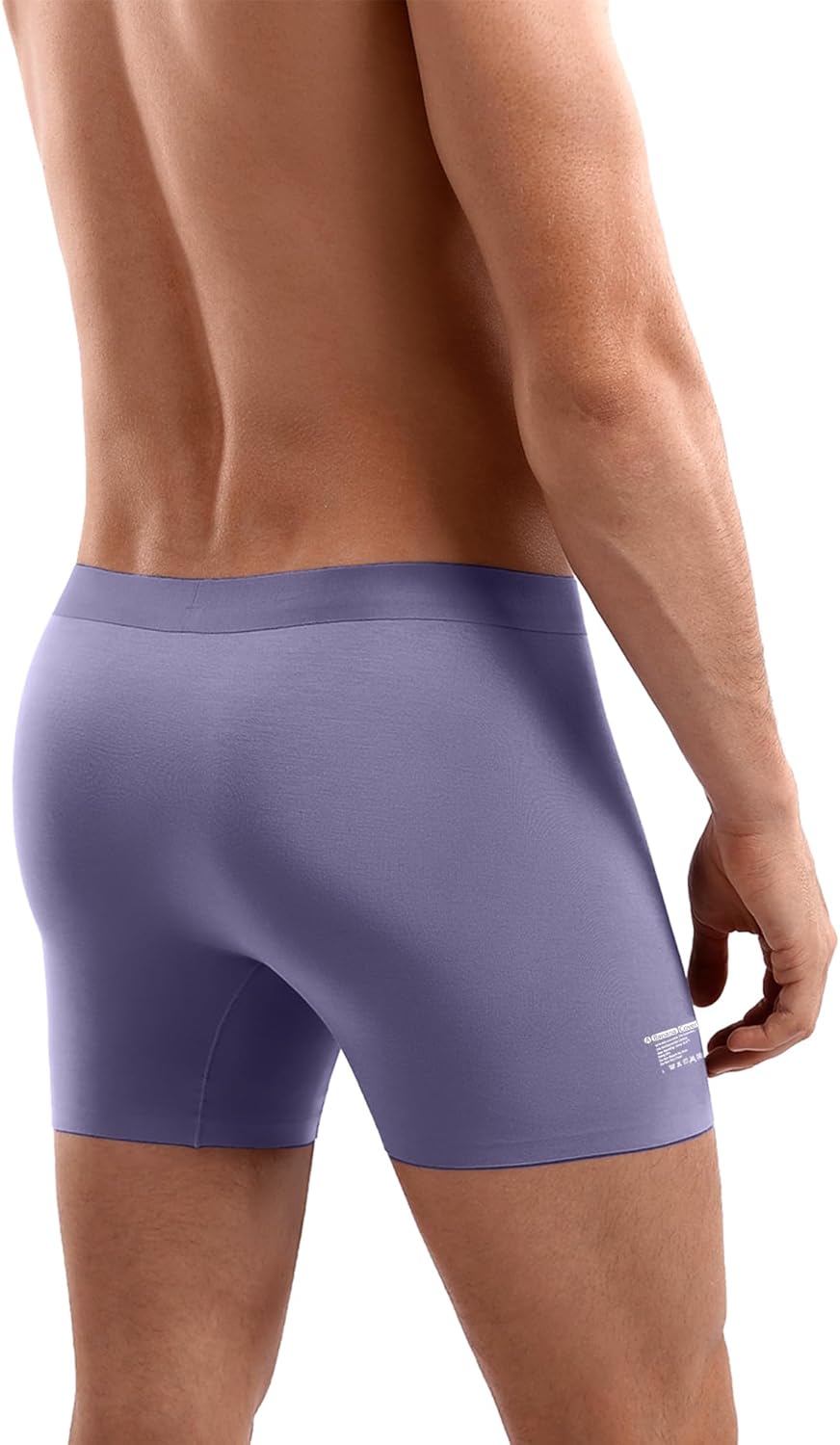 Premium Men's Naked Feeling Air Micro Modal Boxer Briefs - Softer Than Cotton-Athleisure Mens Underwear Trunks - Image 6