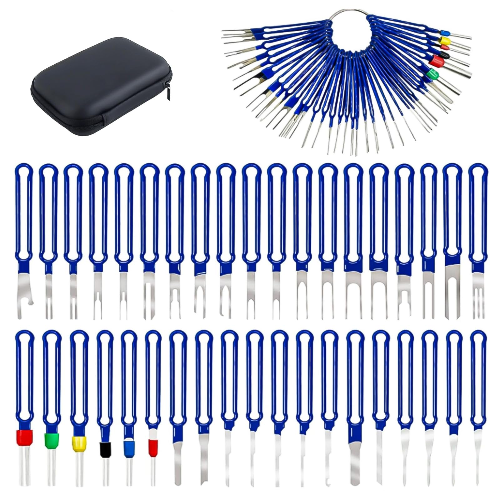 36 PCS Upgraded Terminal Removal Tool Kit, Pin Extractor Tool, Electrical Wire Connector Pin Removal Tool Kit - Image 3