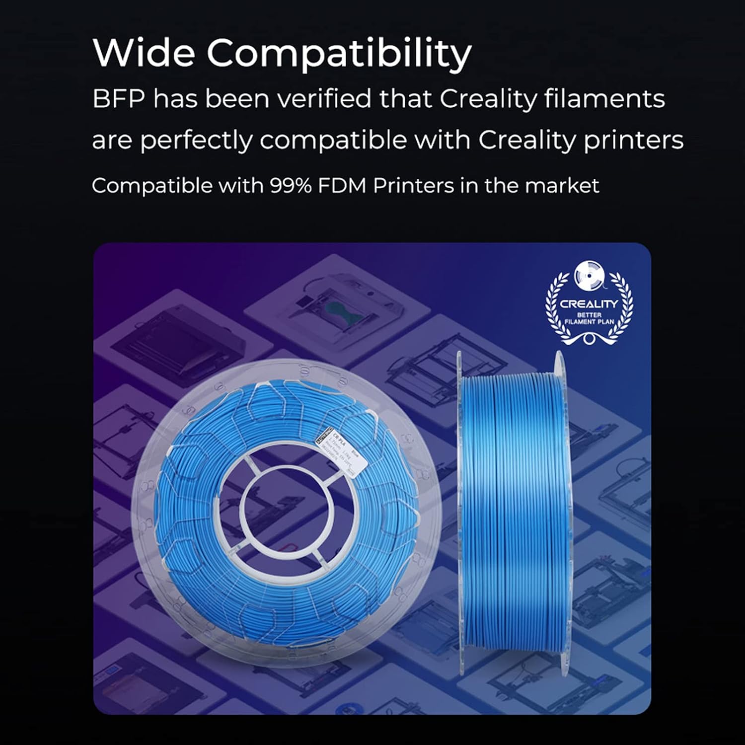 Irfora Ender-PLA Filament for Ender Series CR Series All FDM Printer Smooth High Toughness No Warp 1.75mm 1kg/2.2lbs Filament Dimensional Accuracy +/-0.03mm