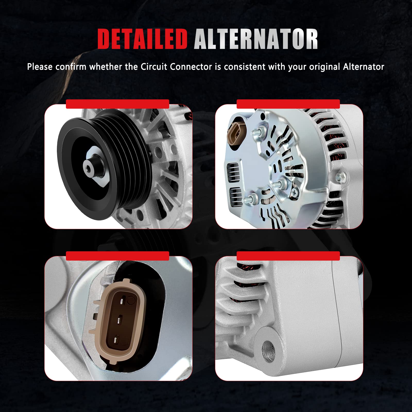 Amazon.com: GDSMOTU 13673 Alternator Compatible for 4Runner
