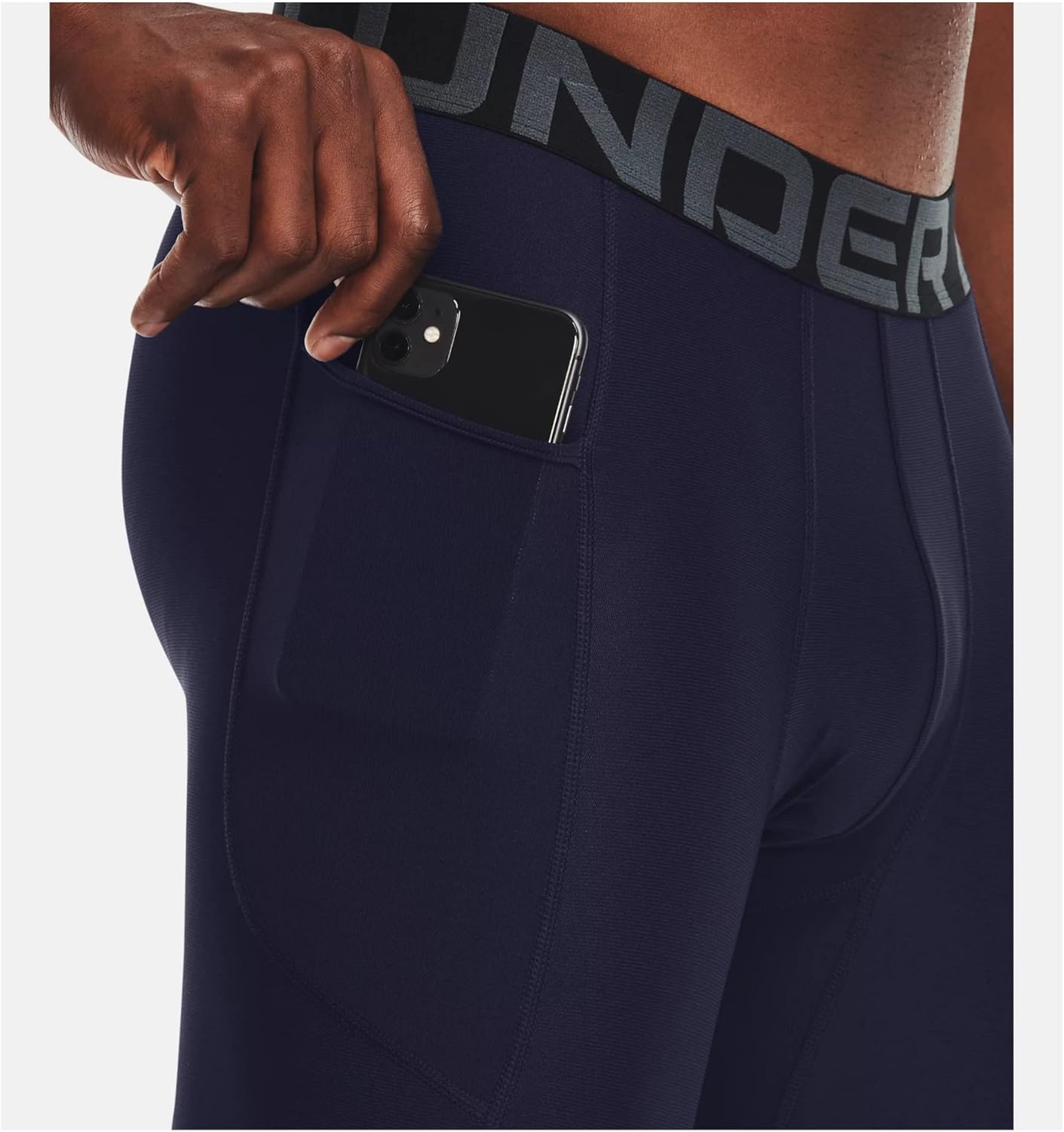 Under Armour Men's HeatGear Armour Leggings - Image 4