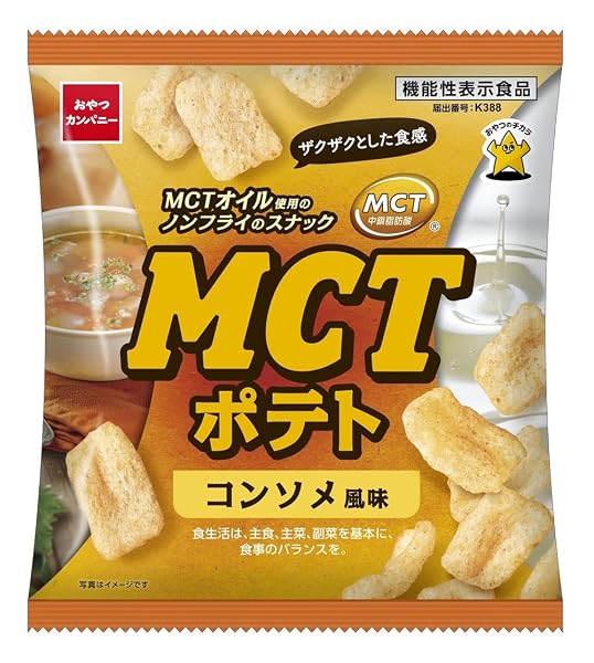 おやつカンパニー (公式) MCTポテトコンソメ風味 40g×12袋