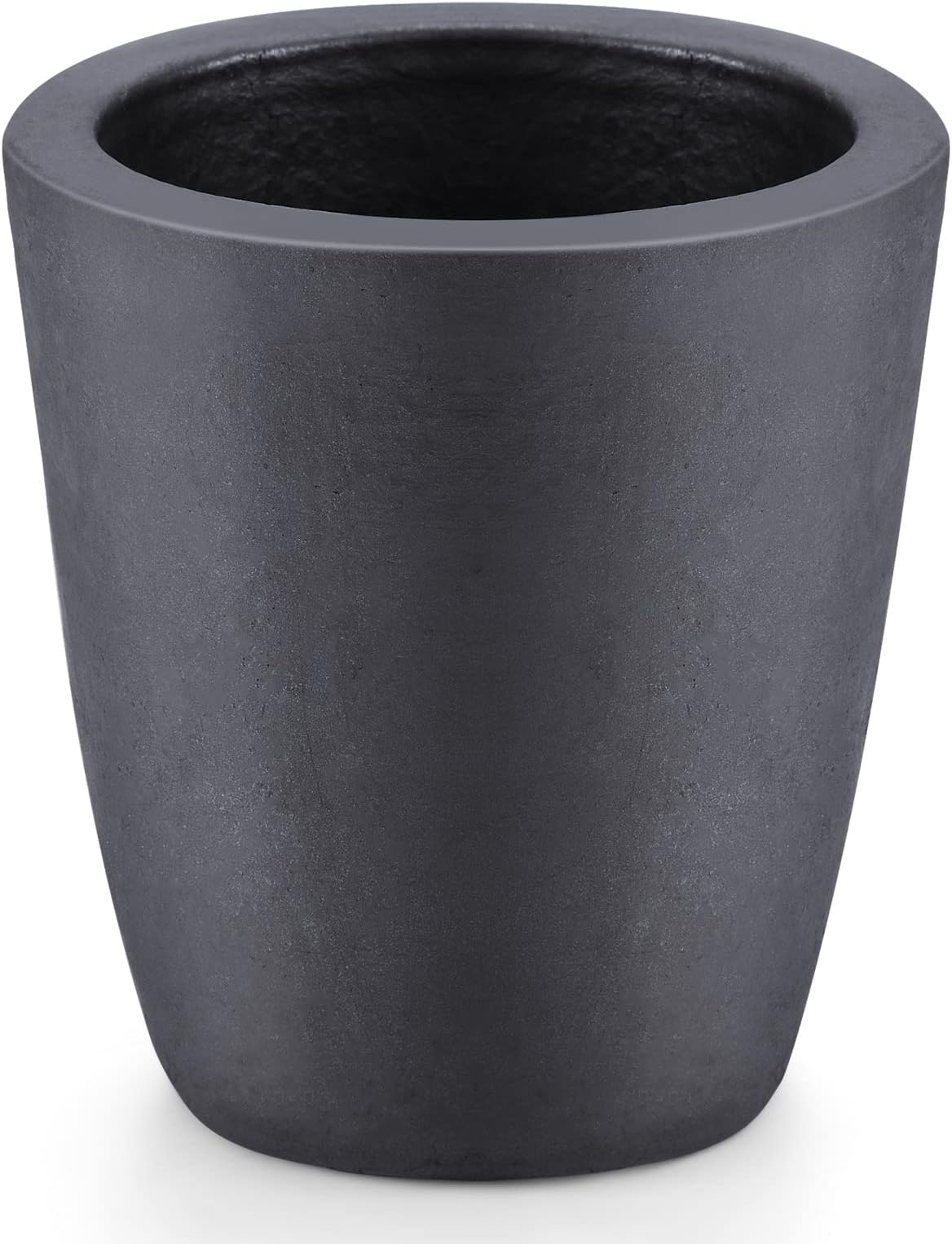 Riakrum Silicon Clay Graphite Crucibles 6kg, Crucibles for Melting Metal, Withstand The High Temperature, Black Foundry Cup Melting Casting Refining Aluminum Gold Silver Copper Brass Metal Refining