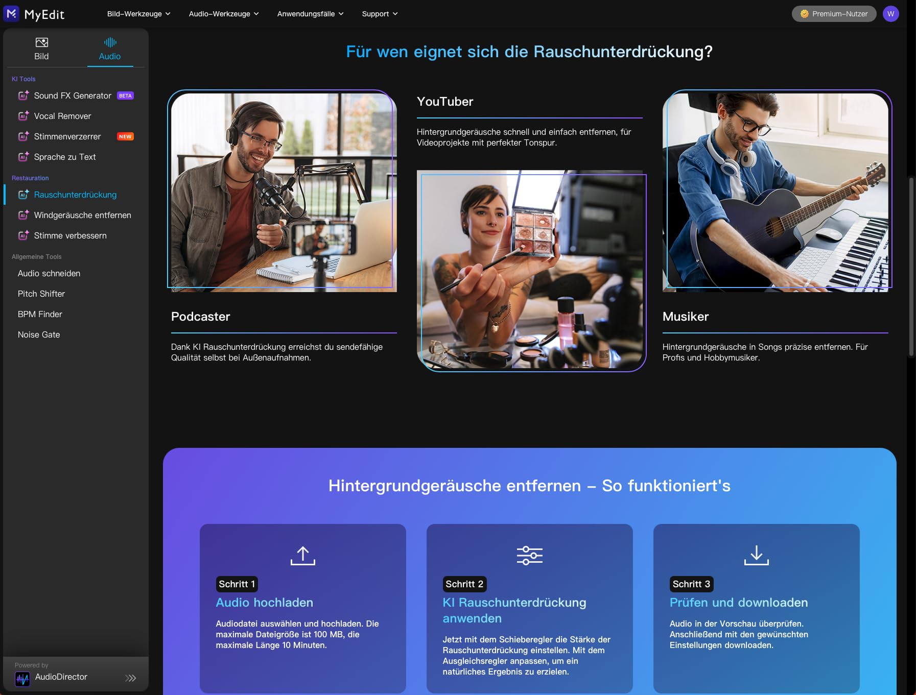 CyberLink MyEdit 365 Online Premium Audio- und Fotobearbeitung Aktivierungscode