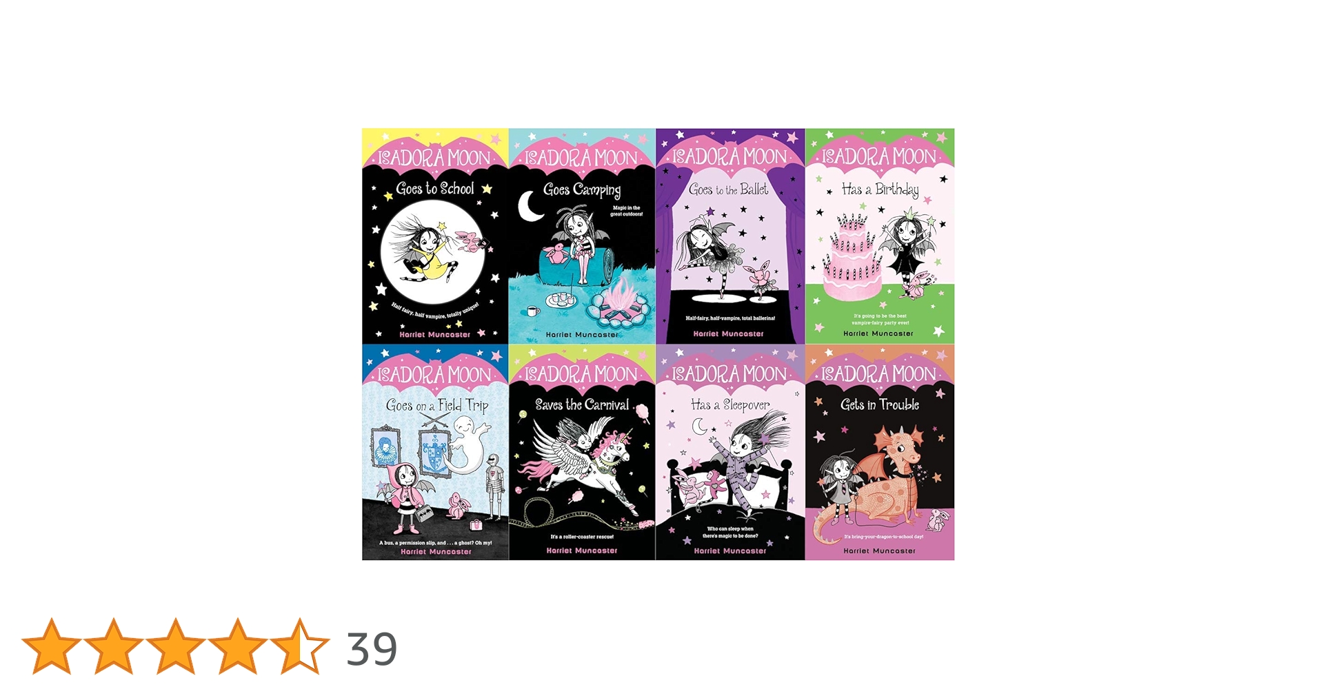 Isadora Moon Series Set : Harriet Muncaster: Amazon.sg: Books
