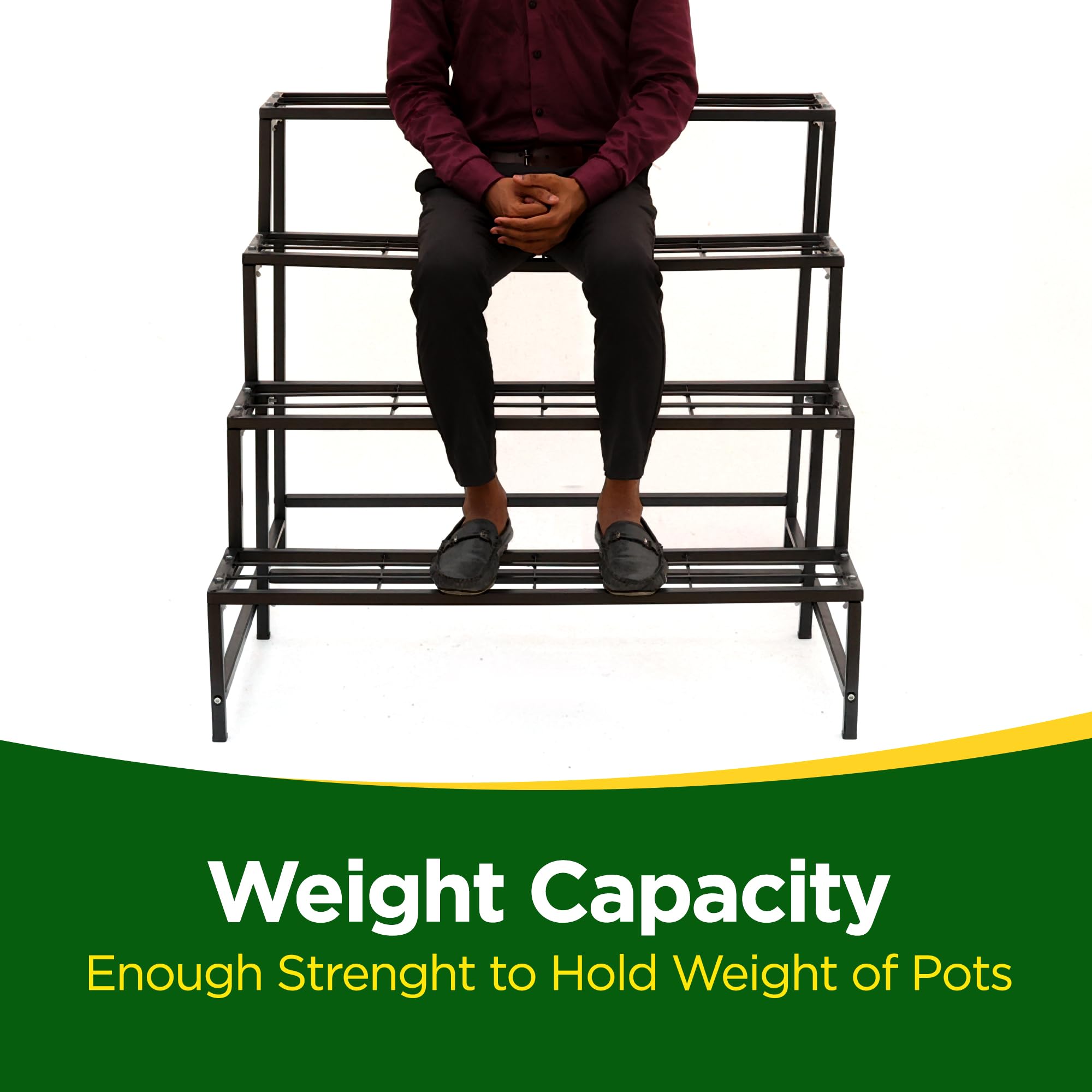 Urban Plant Ladder Stand - Plant Pot Stand -6