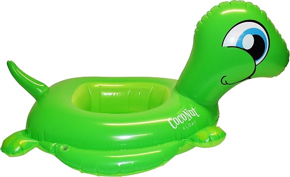 CocoNut Float Junior Pool Floats - Child Sized Inflatable Raft & Durable Water Toy - Stable Ride-On for Summer Parties & Swim Events Ages 18mo+