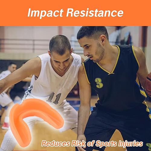 Miniatura 10 de Paquete de 3 protectores bucales para niños y jóvenes, protectores bucales para boquilla, dientes para MMA, boxeo, rugby, kickboxing, taekwondo