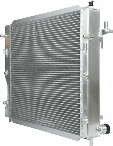 Miniatura 10 de VOWAGH Radiador de aluminio de 3 filas compatible con Toyota Land Cruiser 1958-1984 3.9L 4.2L FJ40 FJ45 Series L6