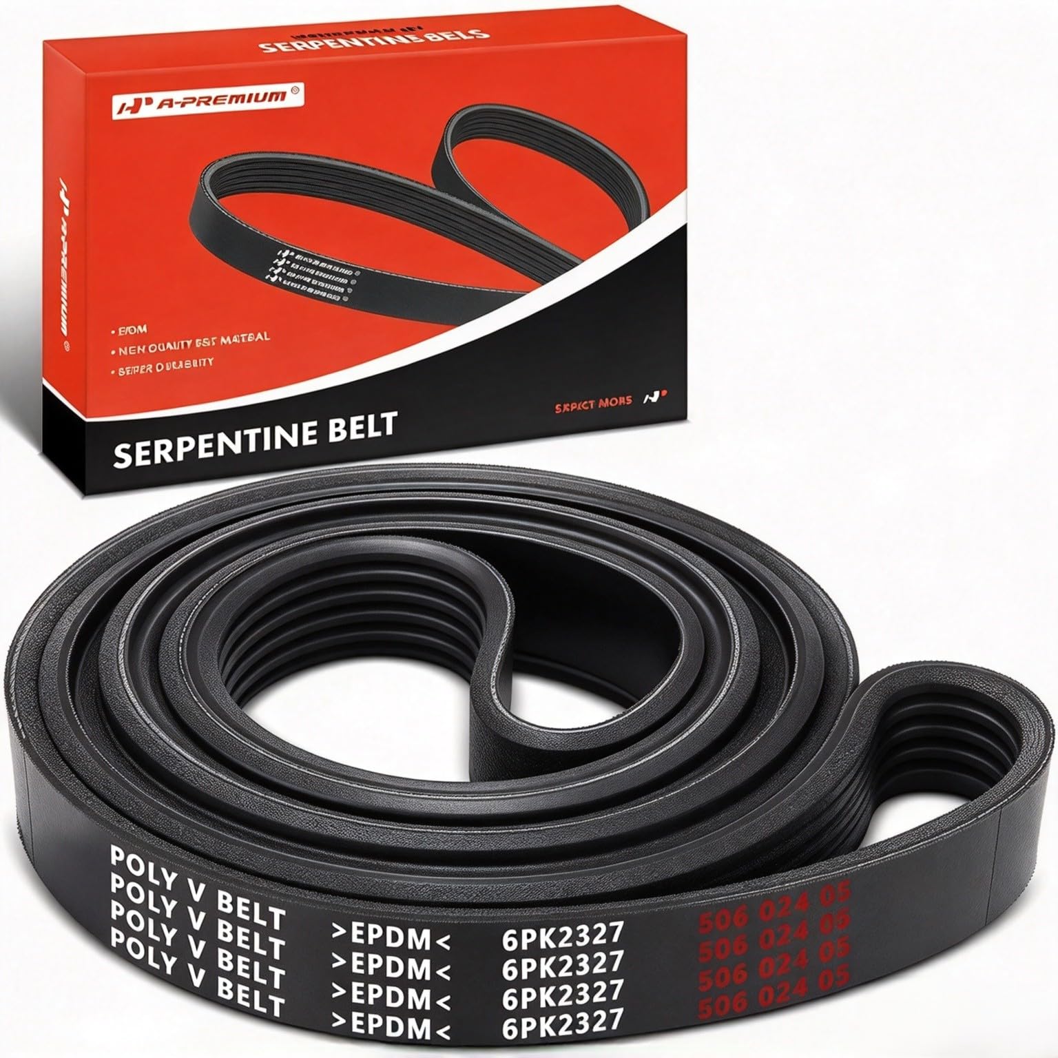 Amazon.com: A-Premium Serpentine Belt 6-Rib 91.57 In | Compatible