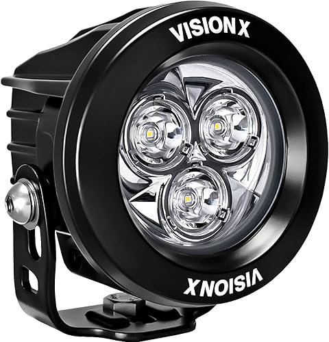 Vision X Lighting CG2-CPM310 CG2 Mini Cañón de Luz Serie 3.7" 3 LED Luz