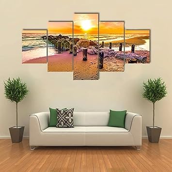 Amazon Co Jp アートパネル 5枚セット飾り絵 ポスター 壁掛けアート アートフレーム モダン アートボード 絵画 印刷された インテリア部屋飾り 壁掛け 壁飾りアートパネル 絵画 インテリアアートポスター 壁掛け 絵画家庭用 壁掛け ソファの背景絵画 木枠セット アート