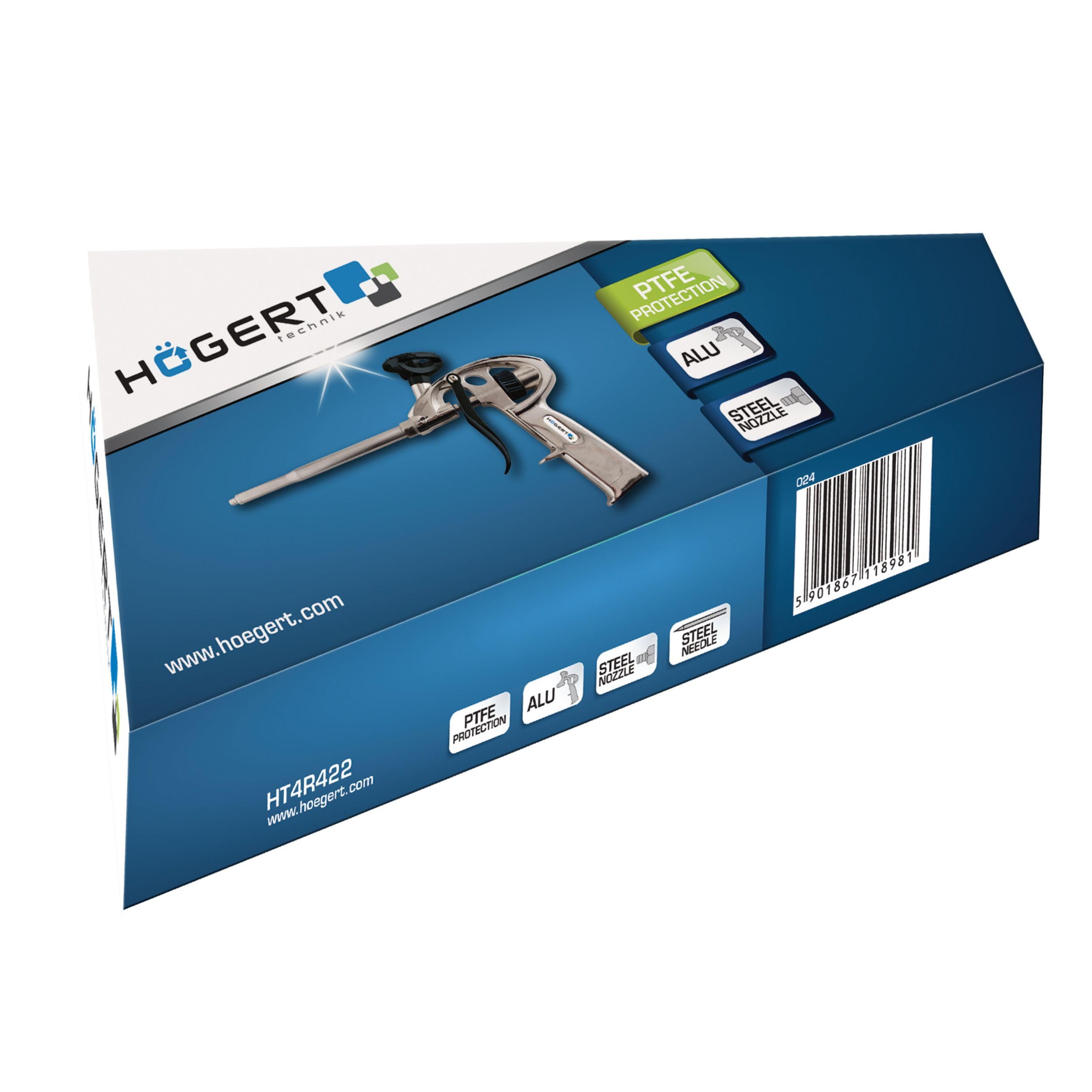 Hogert HT4R422 Pistolet à mousse