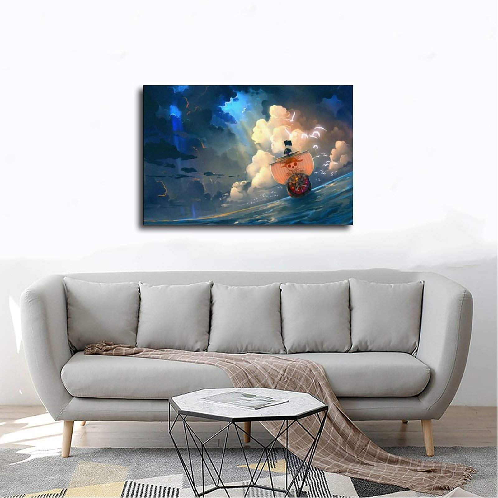 Anime One Piece-Wallpaper Pc Canvas Poster Decoración Dormitorio