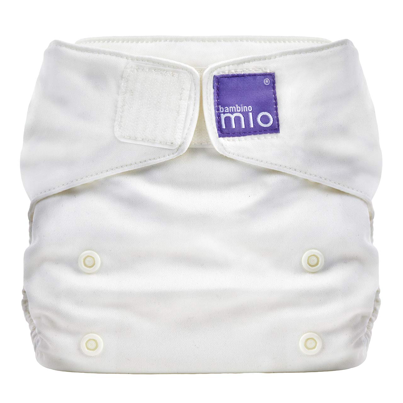 Bambino Mio, Miosolo Classic - Juego de pañales de tela, color blanco