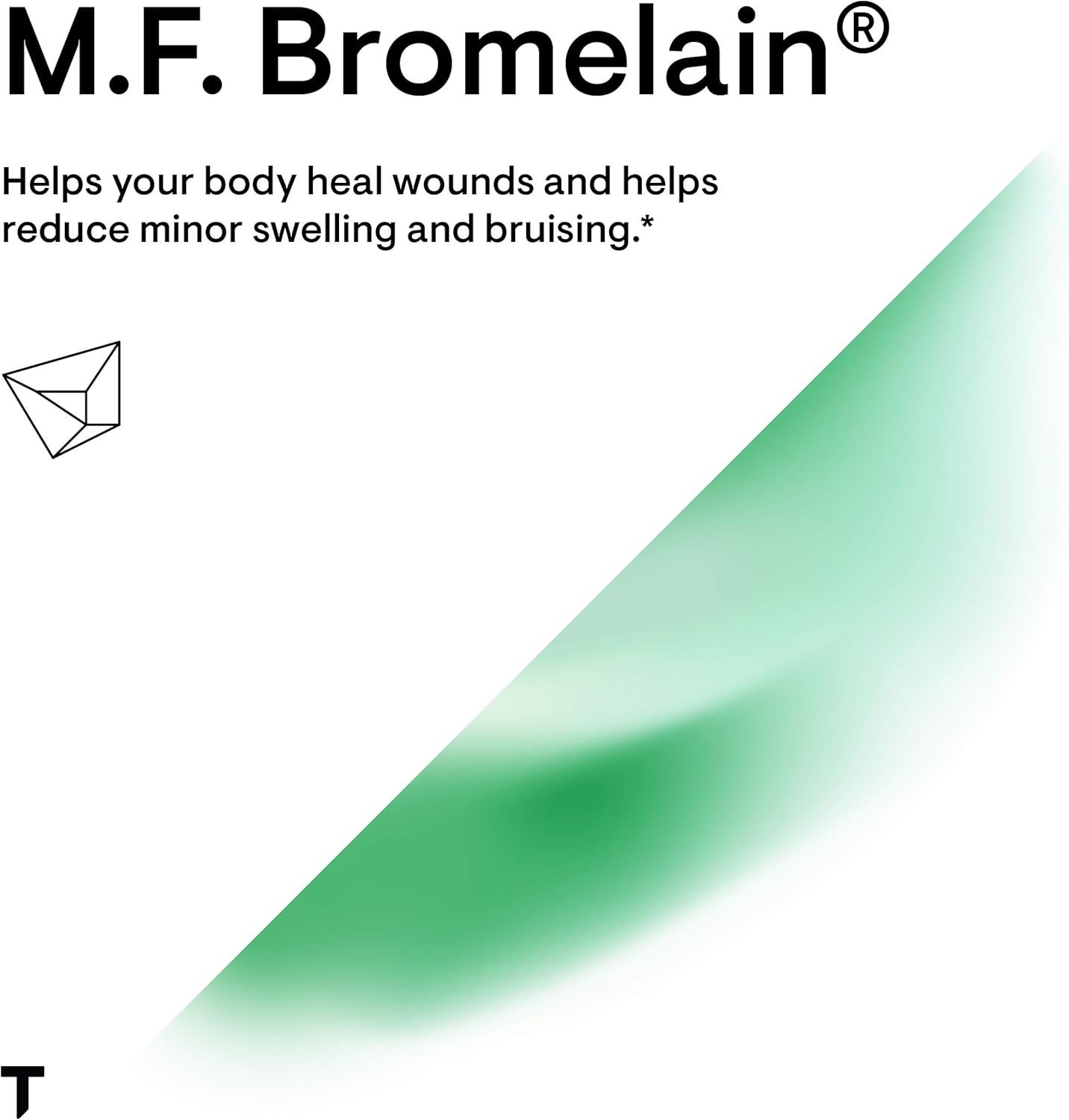 Thorne Research - M.F. Bromelain - Proteolytic (Protein-Digesting) Enzymes from Pineapple - 60 Capsules : Health & Household