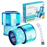 Dyson Gen5 Detect Filter, 2-Pack Premium True HEPA Replacement Filters for Dyson Gen5 Detect, Gen5 Detect vacuum, Gen5detect Absolute, Gen5outsize Absolute, Gen5detect, Gen5outsize, Part no. 972352-01