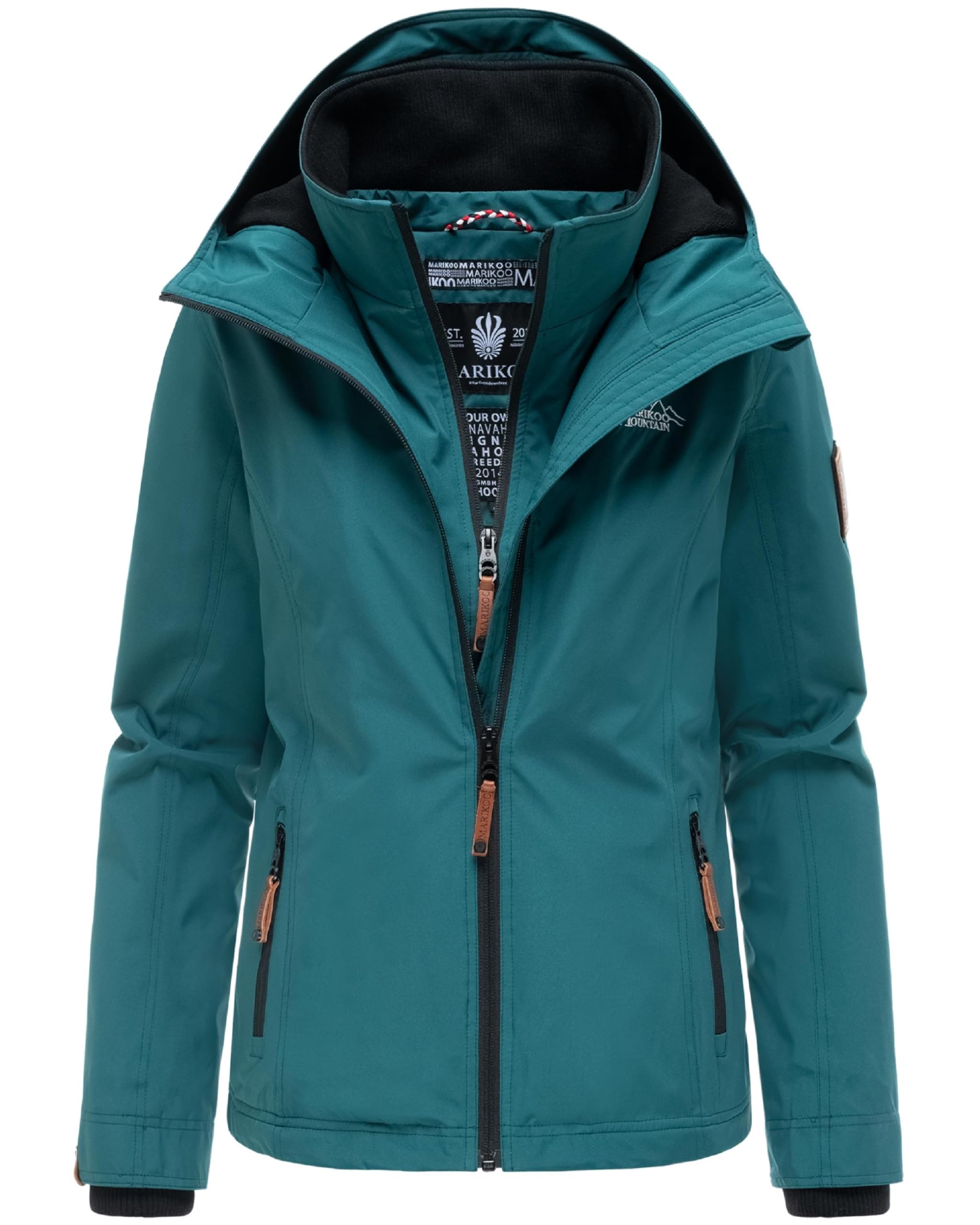 Marikoo Erdbeere Veste Outdoor pour Dame avec Capuche XS-XXL