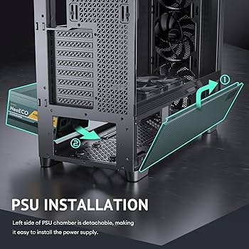 Amazon.com: Antec Flux Pro, 6 x PWM Fans Included, High-Airflow
