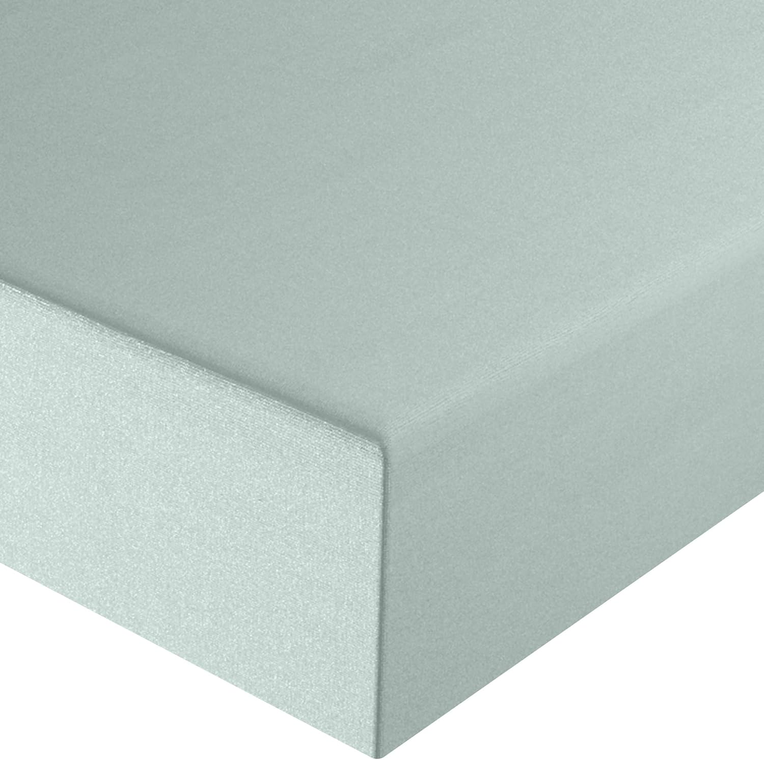 byrewood Duck Egg Extra Deep Small Double Fitted Sheet 100 Poly