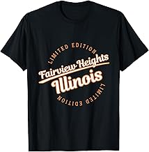 Retro Athletic Fairview Heights IL Apparel T-Shirt