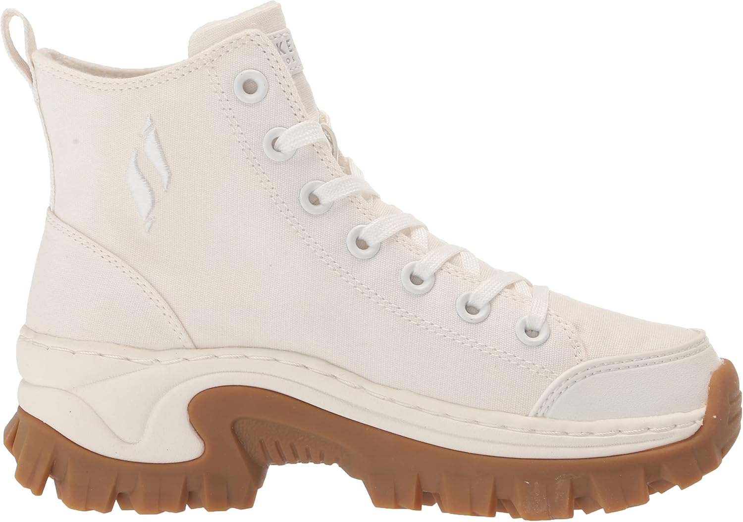 Skechers Street BloxFashion Shaker Tenis para Mujer, Blanco (Wht), 8