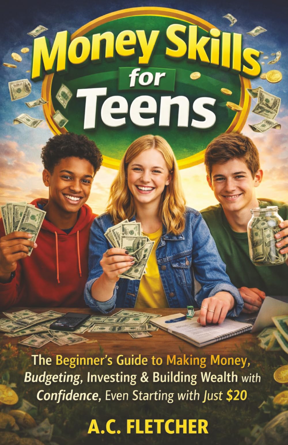 Money Skills for Teens: The Beginner’s Guide to Making Money, Budgeting, Investing & Building Wealth with Confidence, Even Starting with Just $20