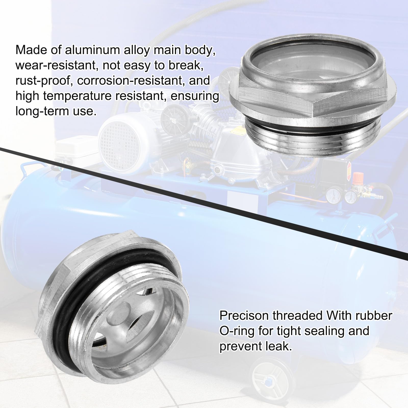 M METERXITY Air Compressor Oil Sight Glass - Image 4