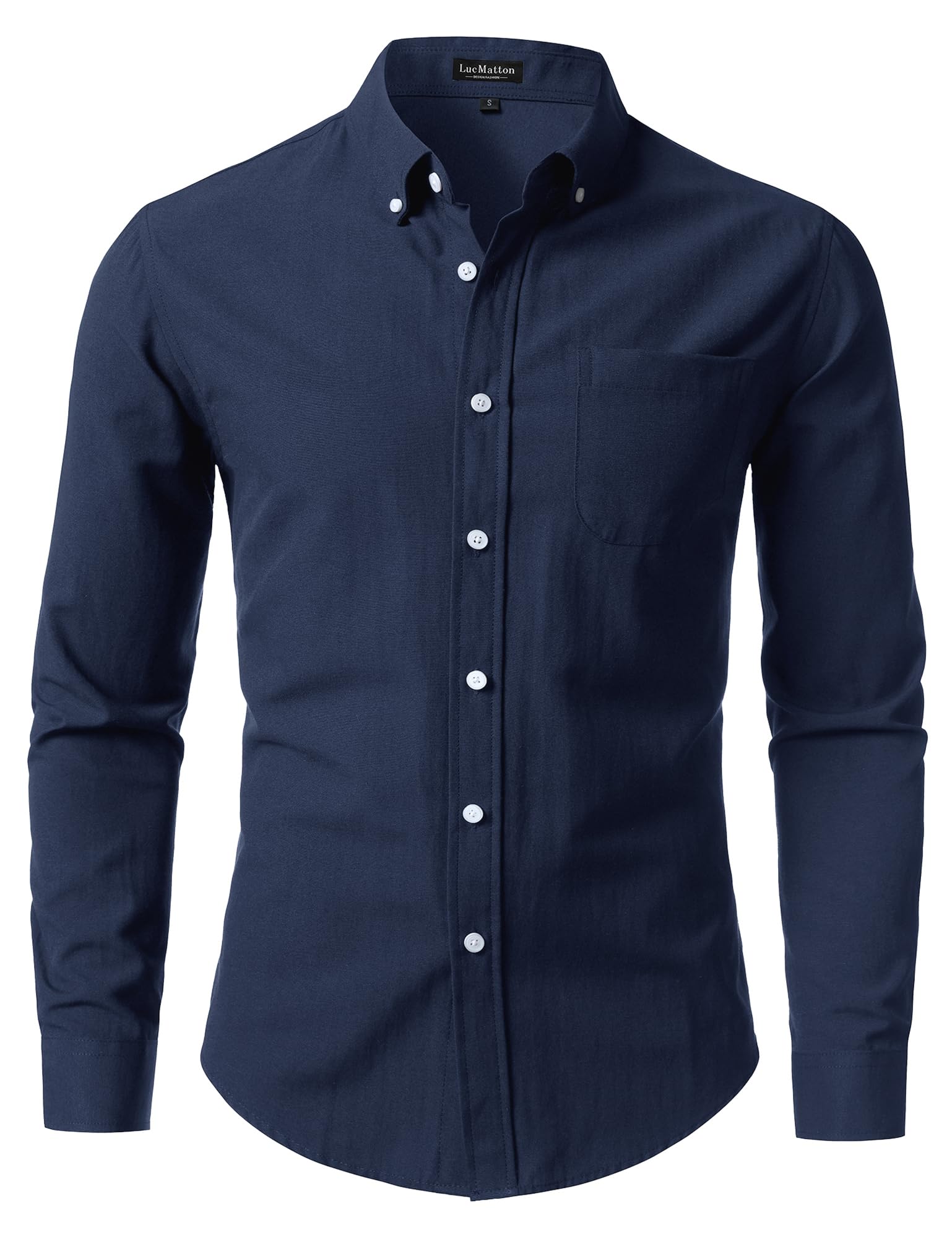Men's Lightweight Oxford Long Sleeve Shirt